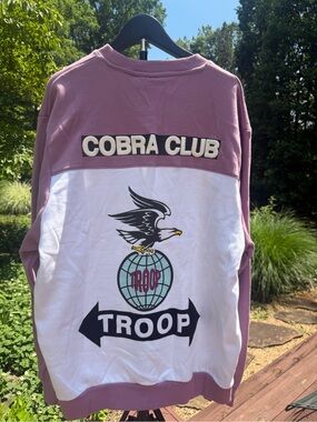 Troop Men’s Colorblock Cobra Club Valerian Crewneck Sweatshirt- Size XXL